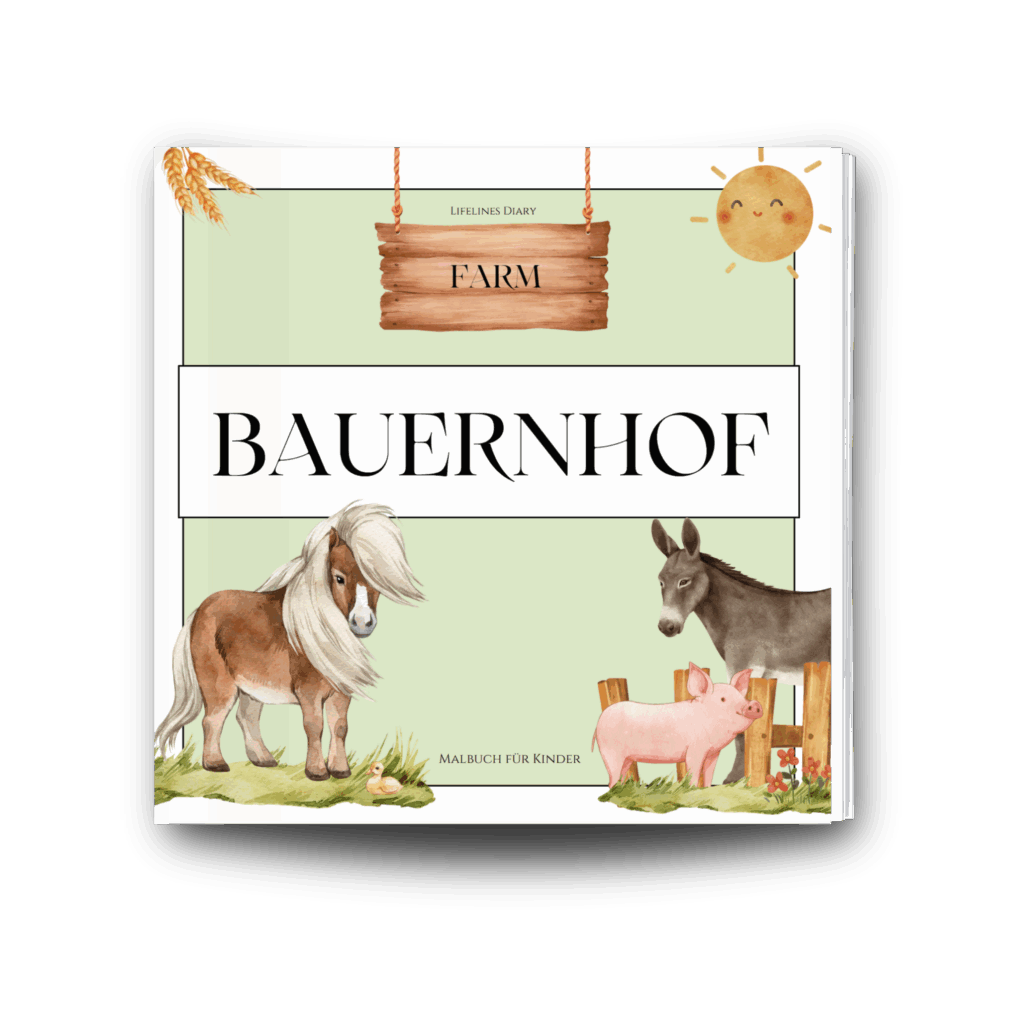 Bauernhof Malbuch für Kinder
