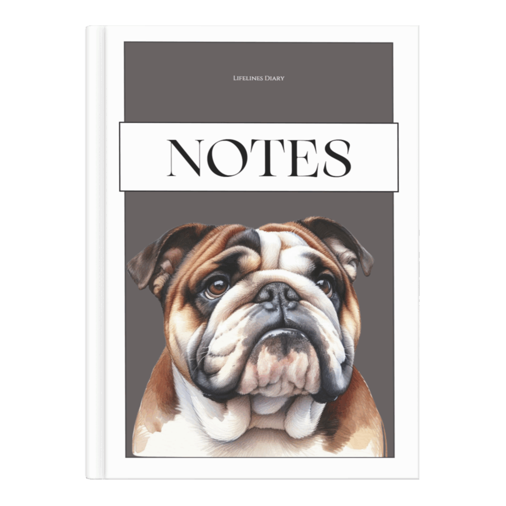 Notizbuch Bulldogge