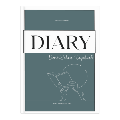 5 Jahres Tagebuch, Tagebuch zur Selbstreflexion, Persönliches Wachstum