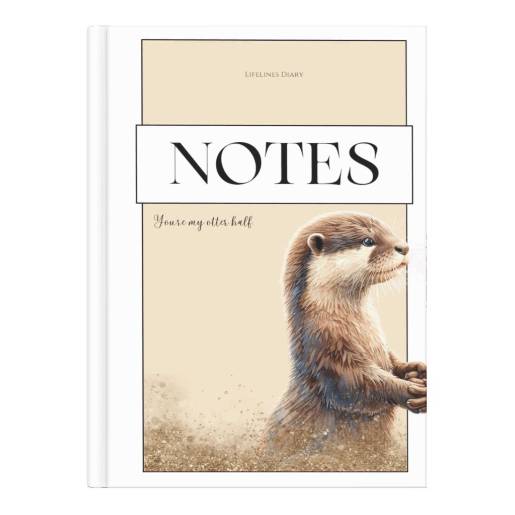 Otter Notizbuch / You're my otter half
