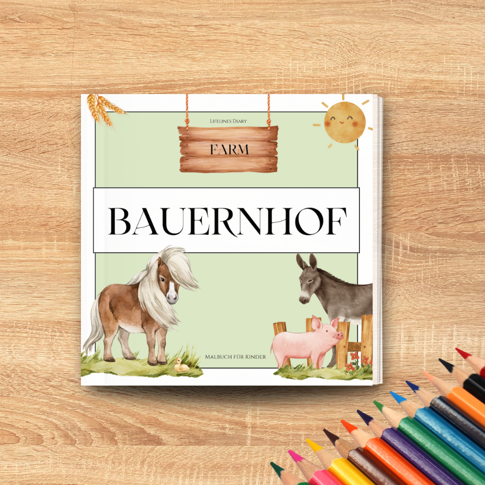 Bauernhof Malbuch – Bild 2