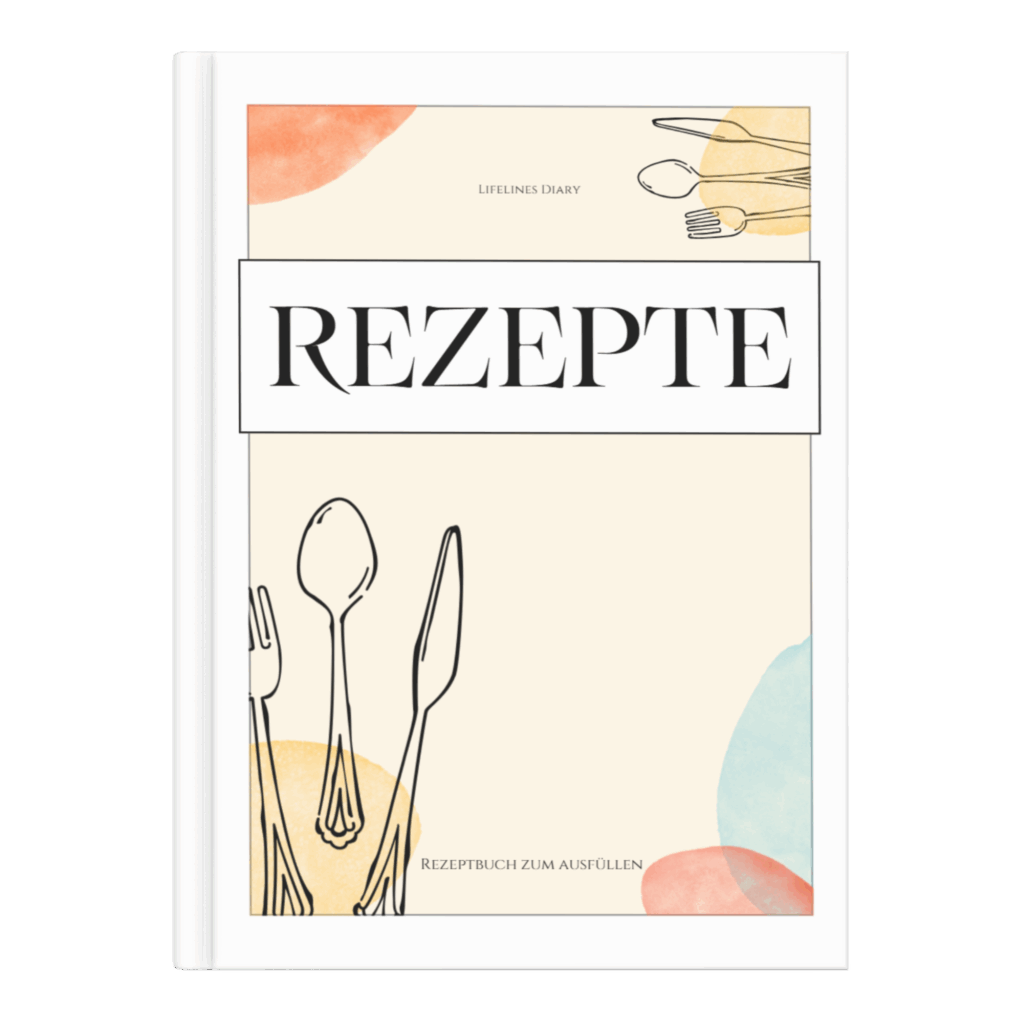 Kochbuch / Rezeptbuch zum selbst Ausfüllen