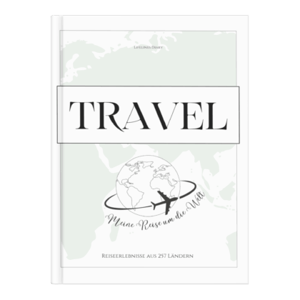 Weltreise / Reisetagebuch für die gesamte Welt / Alle Kontinente