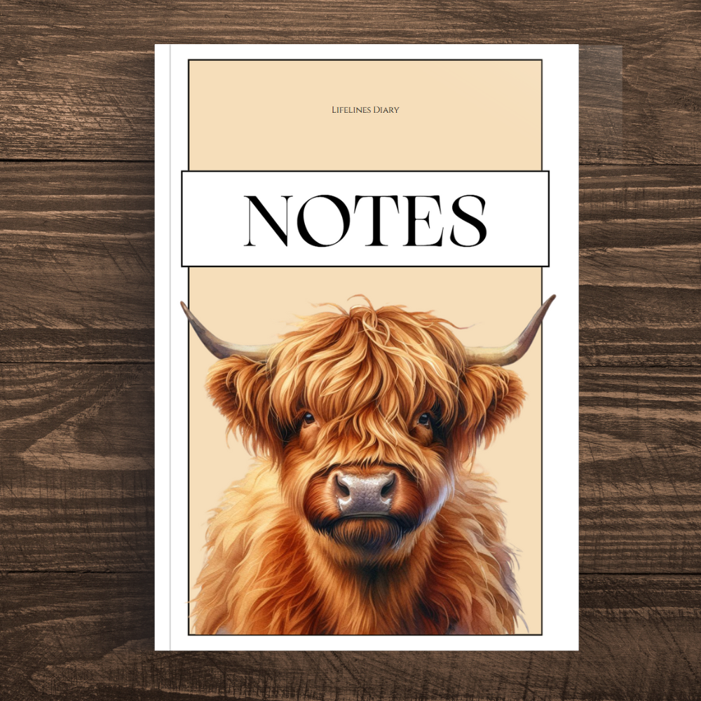 Notizbuch Hochlandrind – Bild 2
