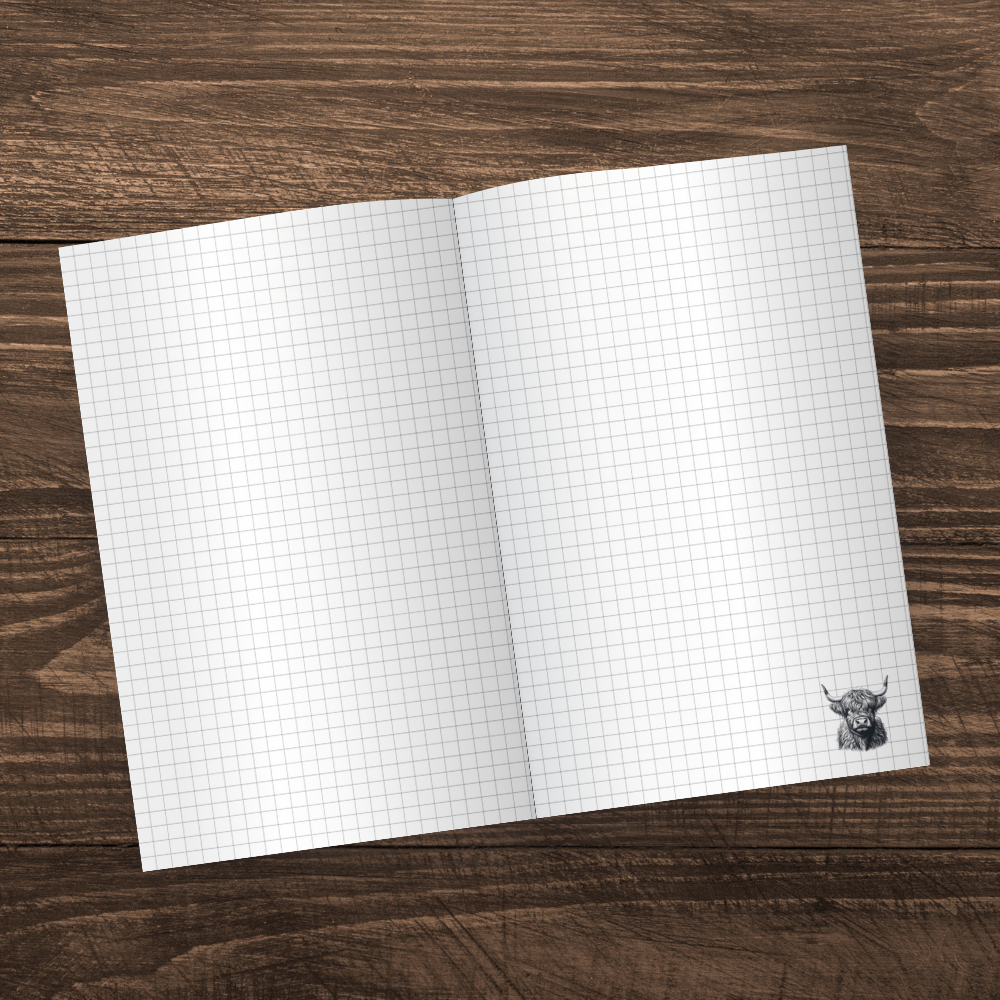 Notizbuch Hochlandrind – Bild 3
