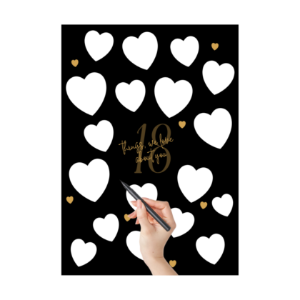 18. Geburtstag Herzen