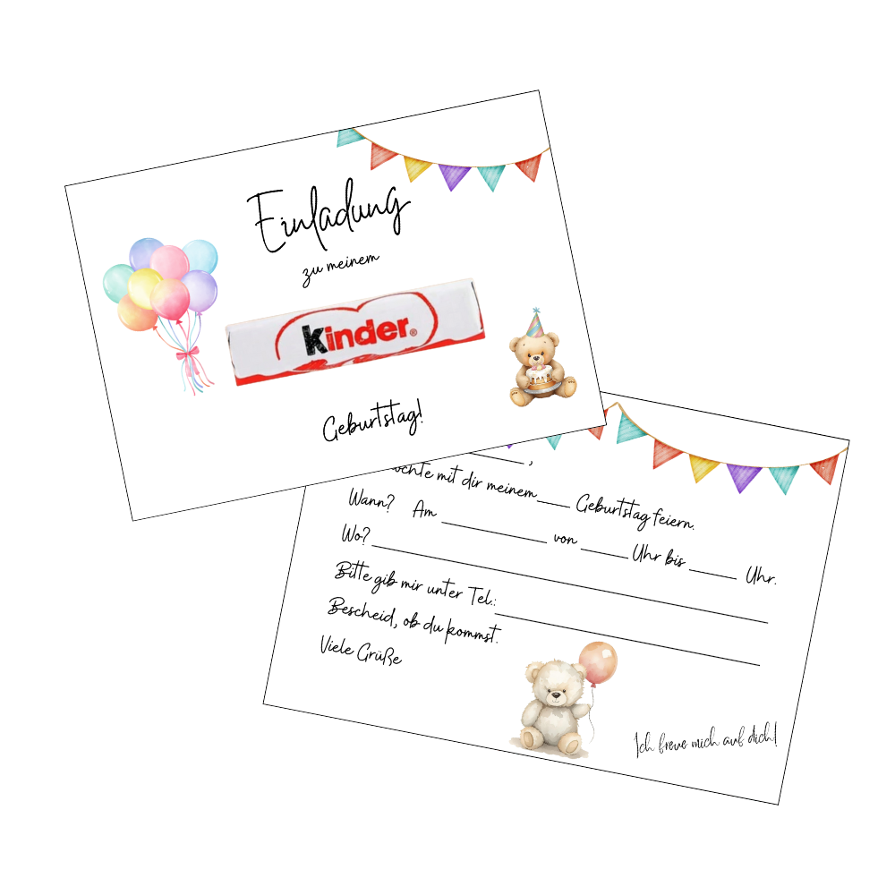 Kindergeburtstag Einladung