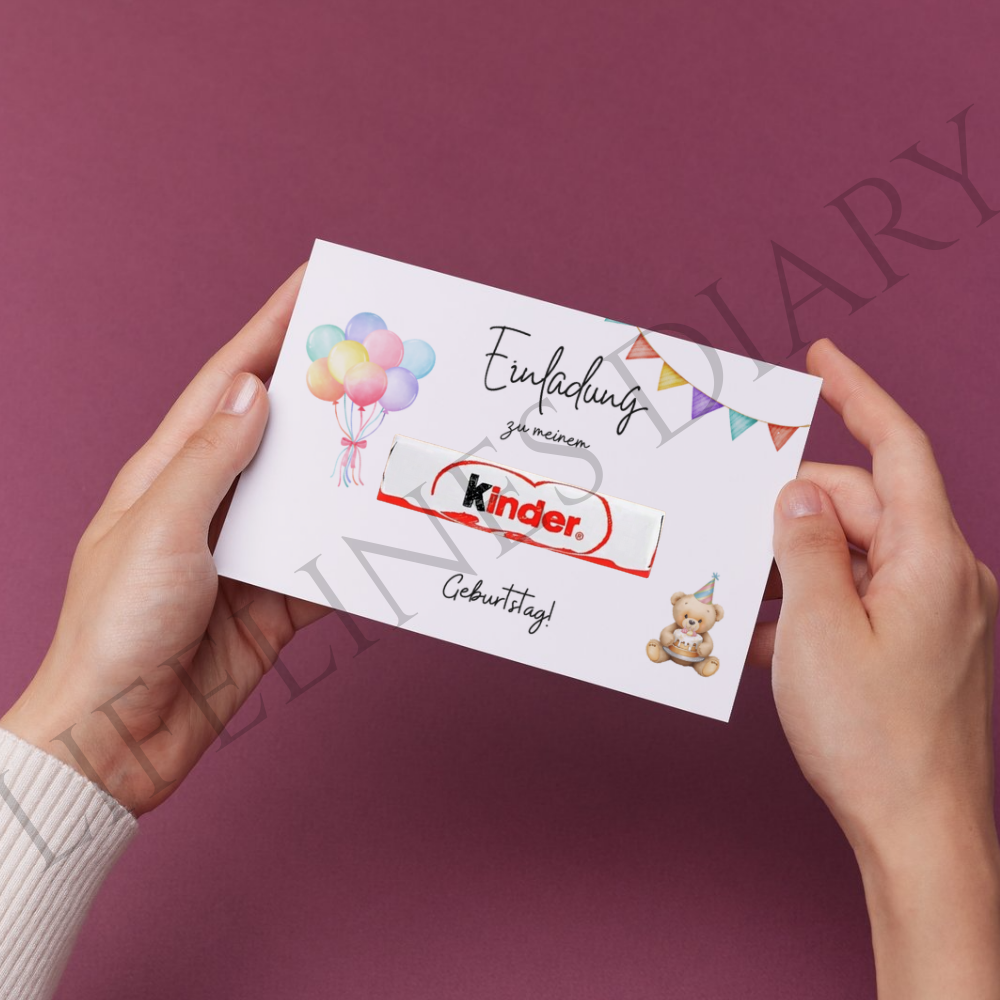 Kindergeburtstag Einladung – Bild 4