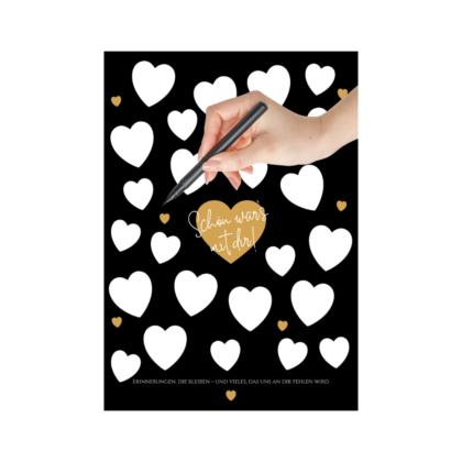 "Schön war's mit dir" Abschiedsgeschenk