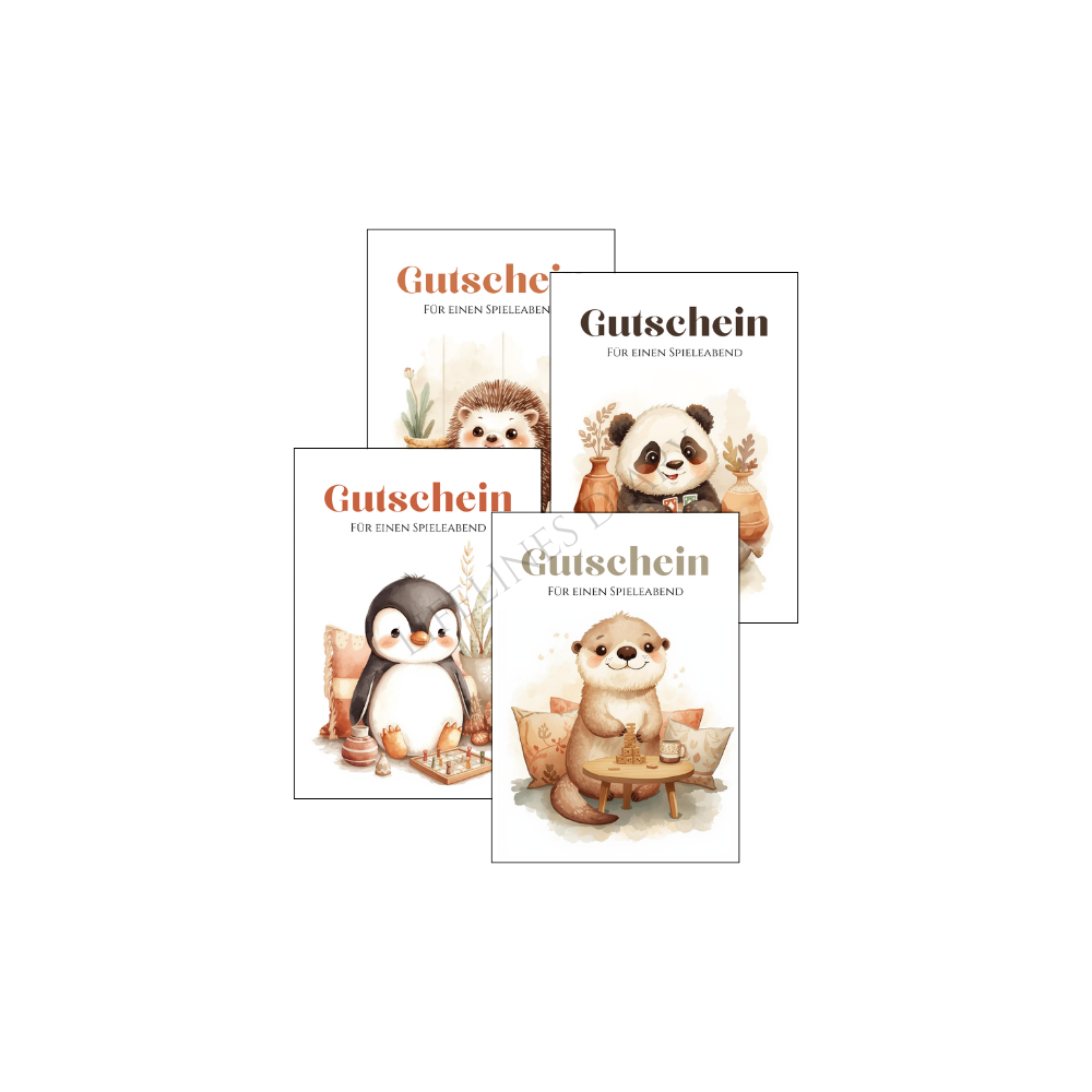 Bundle Gutschein Spieleabend