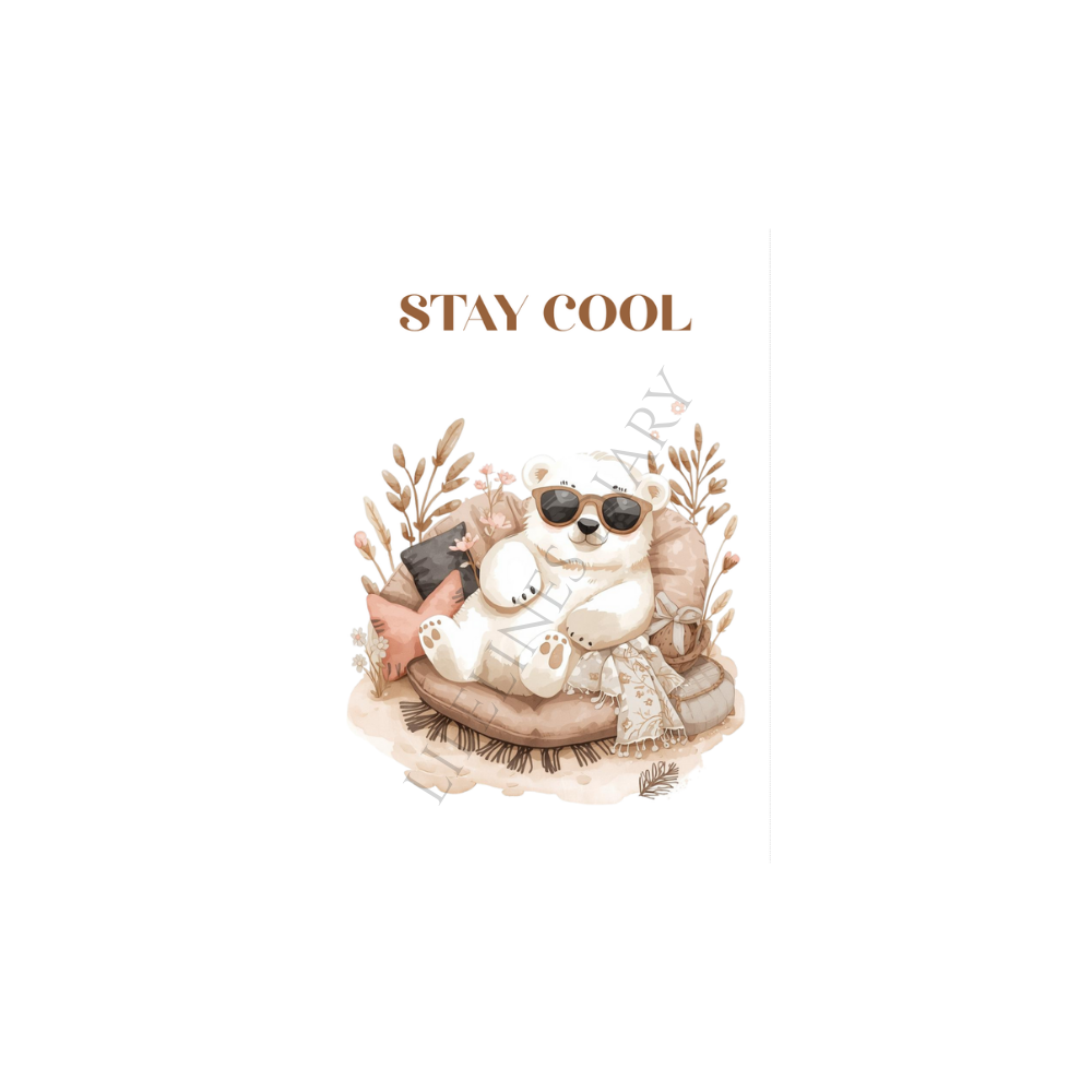 Karte "Stay cool"