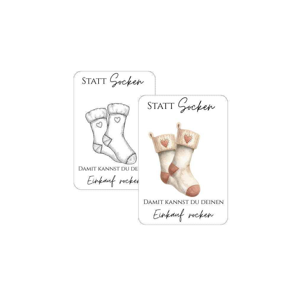 "Statt Socken"