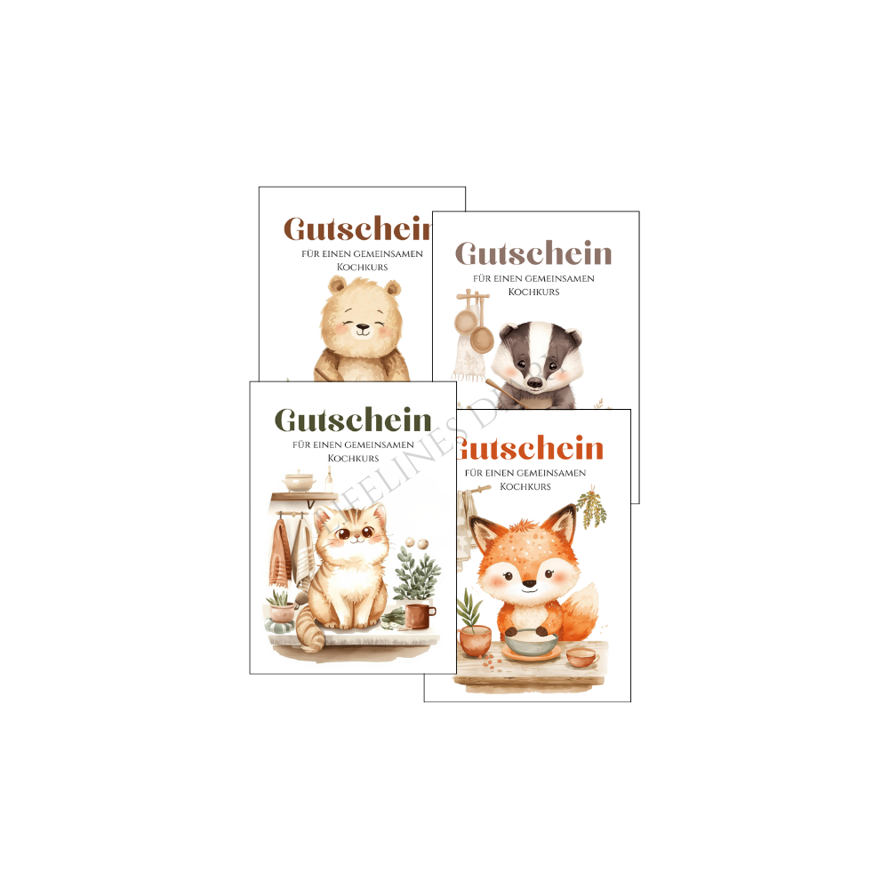 Kochkurs Gutschein, Bundle