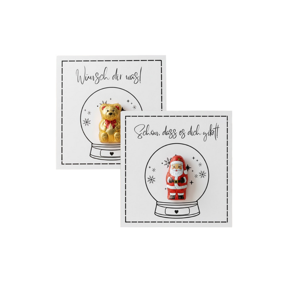 Kleine Geschenkidee / Schneekugel