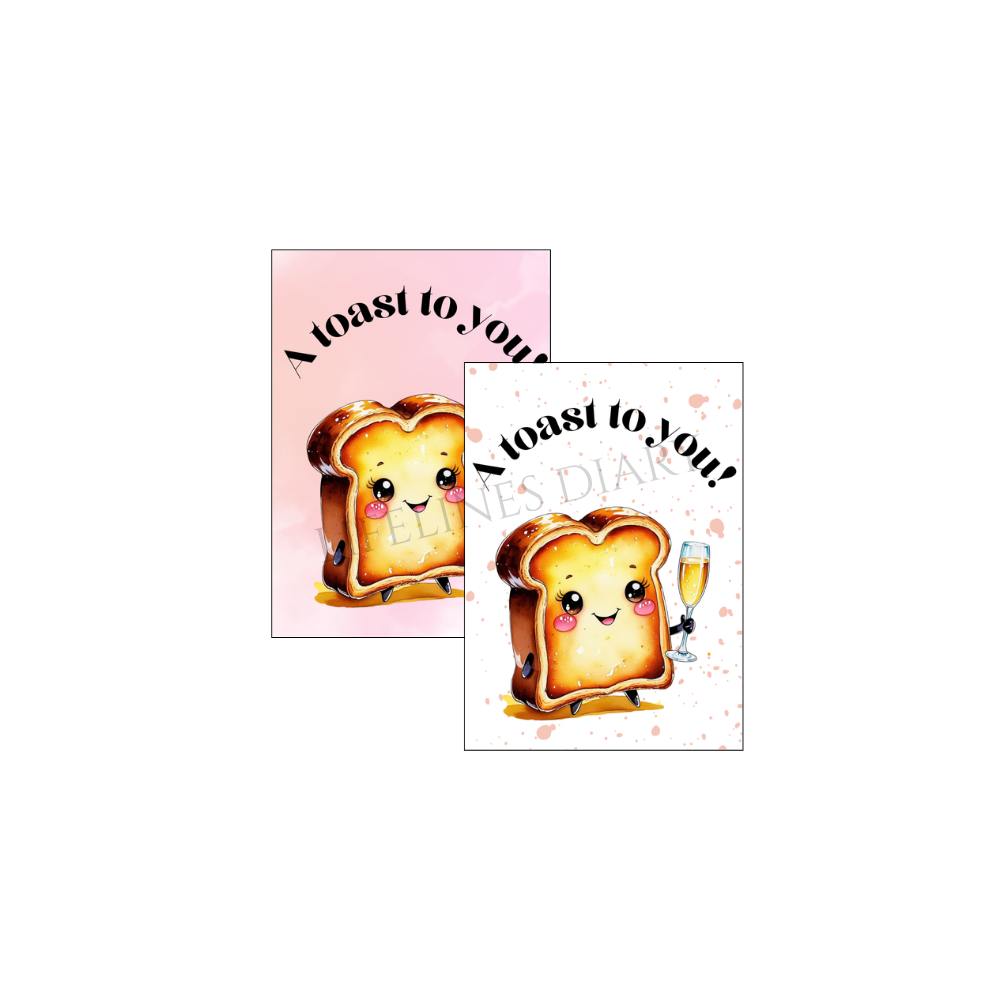 A toast to you / Toast mit Sektglas