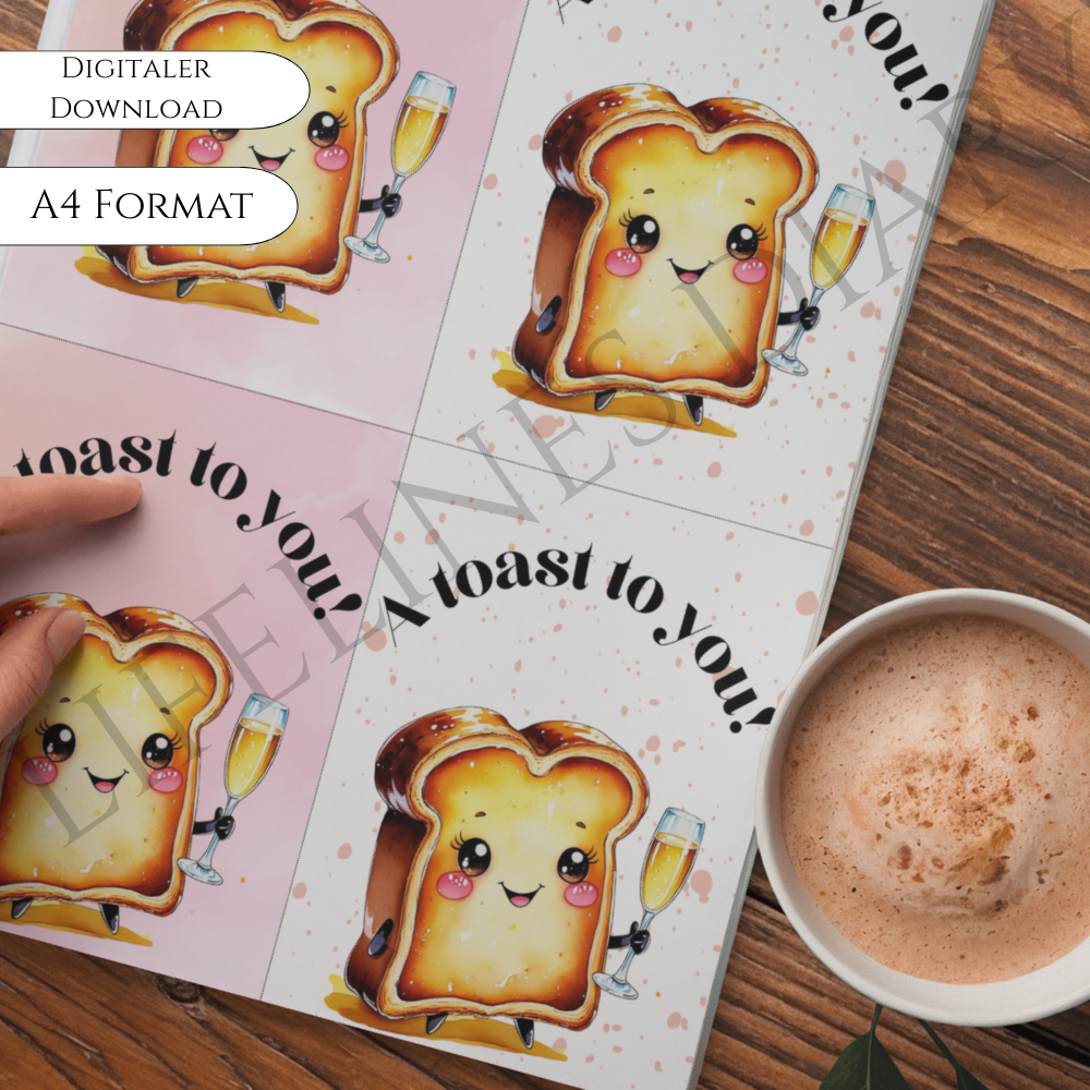 "A toast to you!" Karte – Bild 4