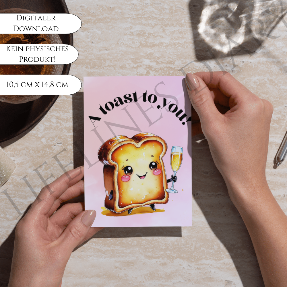 "A toast to you!" Karte – Bild 2