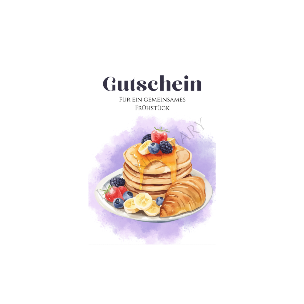 Gutschein Frühstück