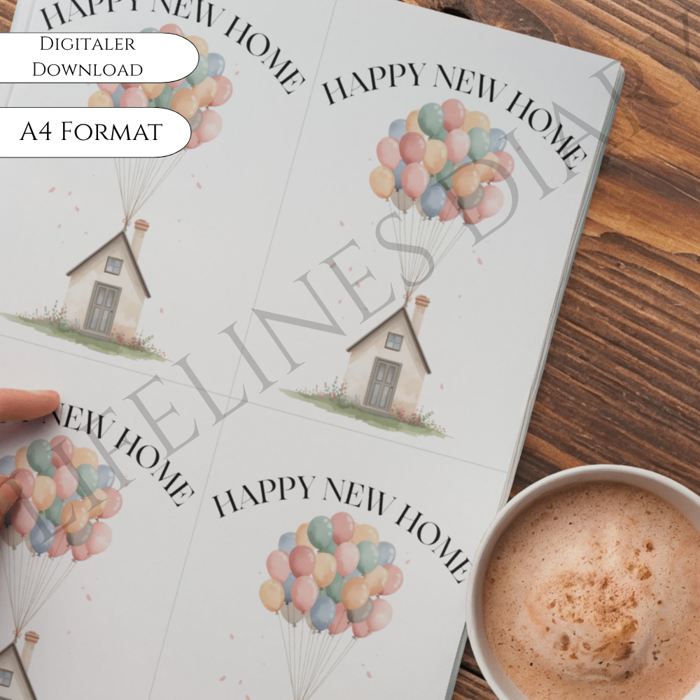 Karte „Happy New Home“ – Bild 3