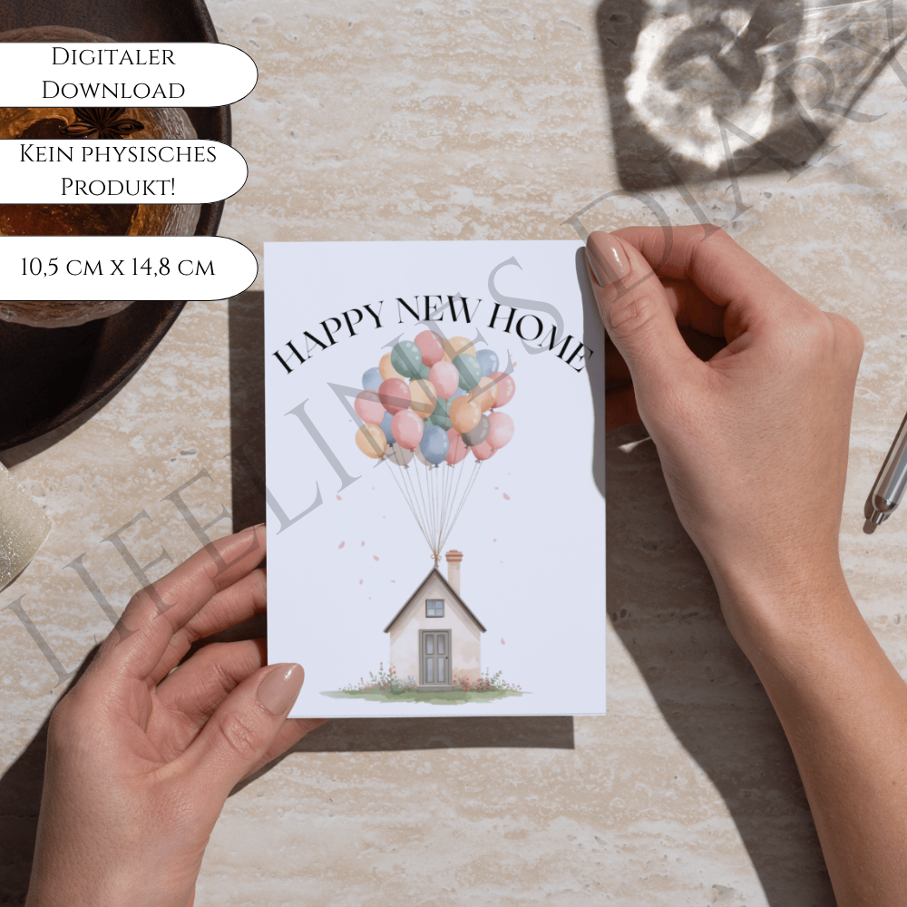 Karte „Happy New Home“ – Bild 2