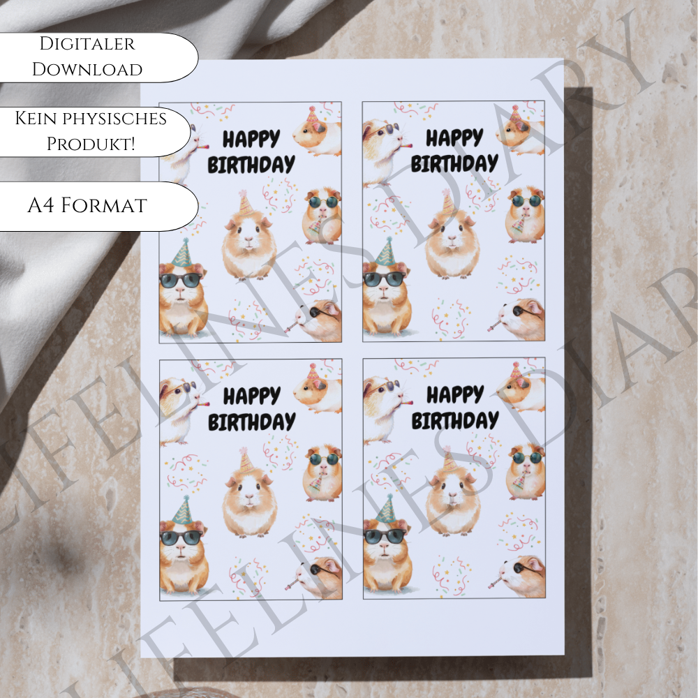 Weinetikett – „Happy Birthday" – Bild 3