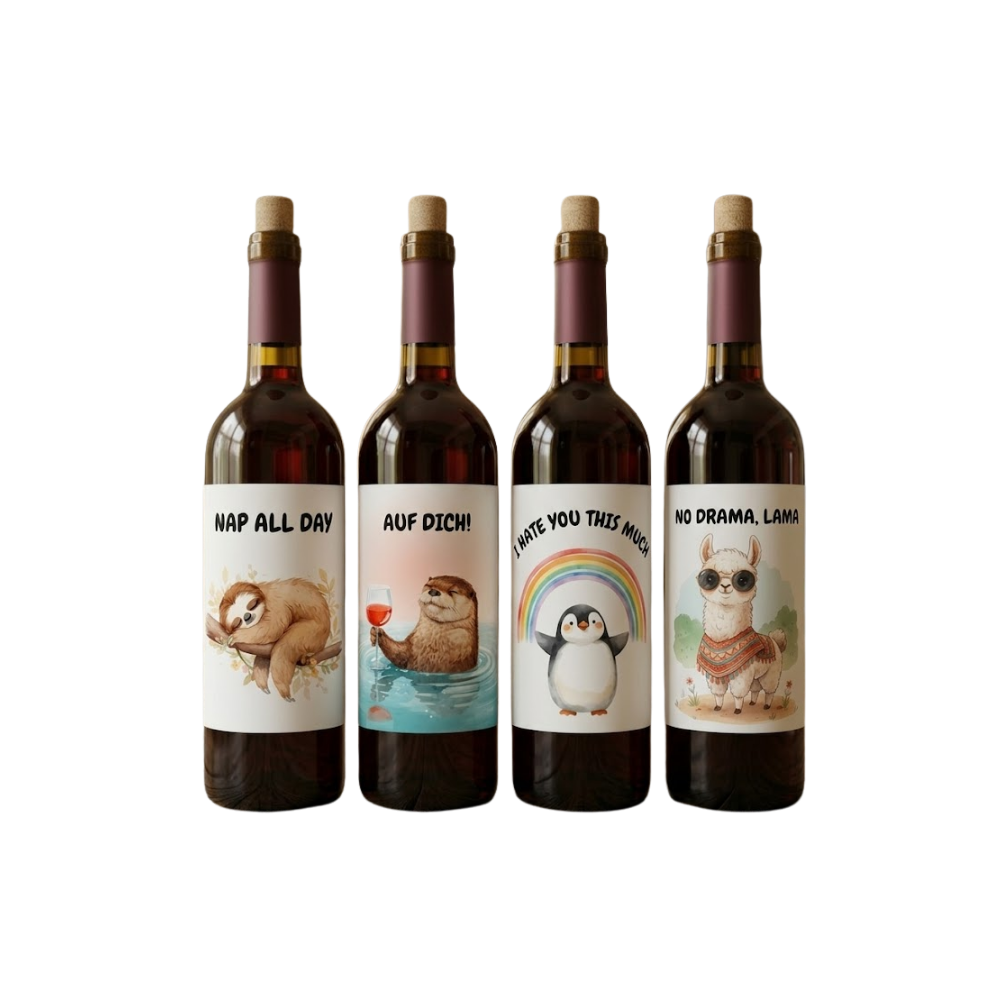 Weinetiketten Bundle