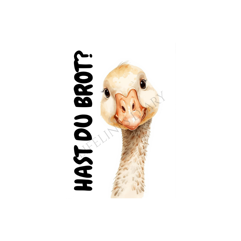 Karte „Hast du Brot?"