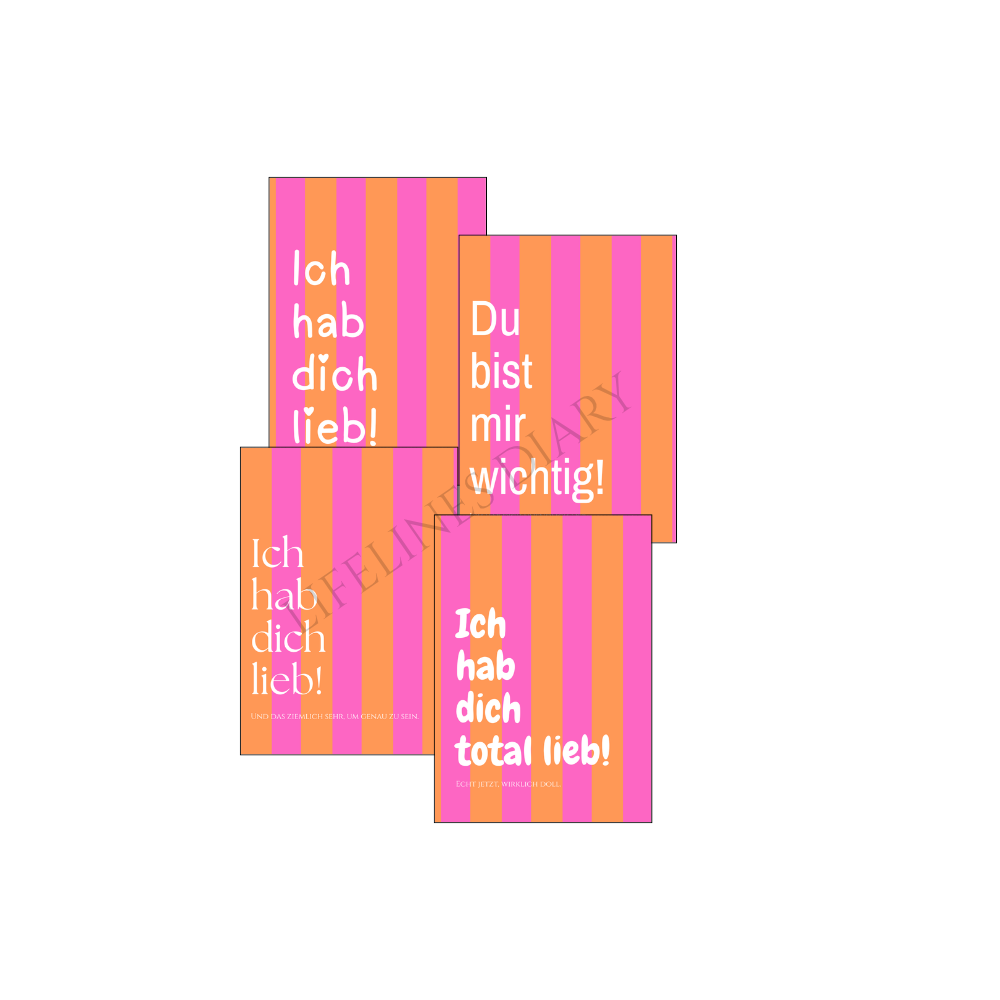 Bundle – „Ich hab dich lieb“