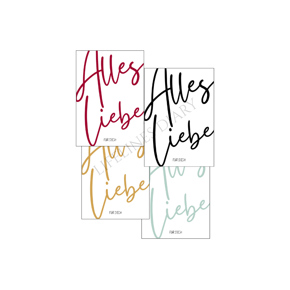 Bundle – „Alles Liebe"