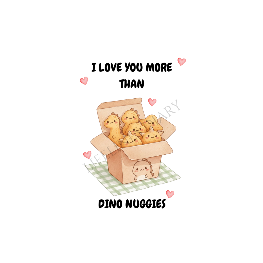 Karte „Dino Nuggies“