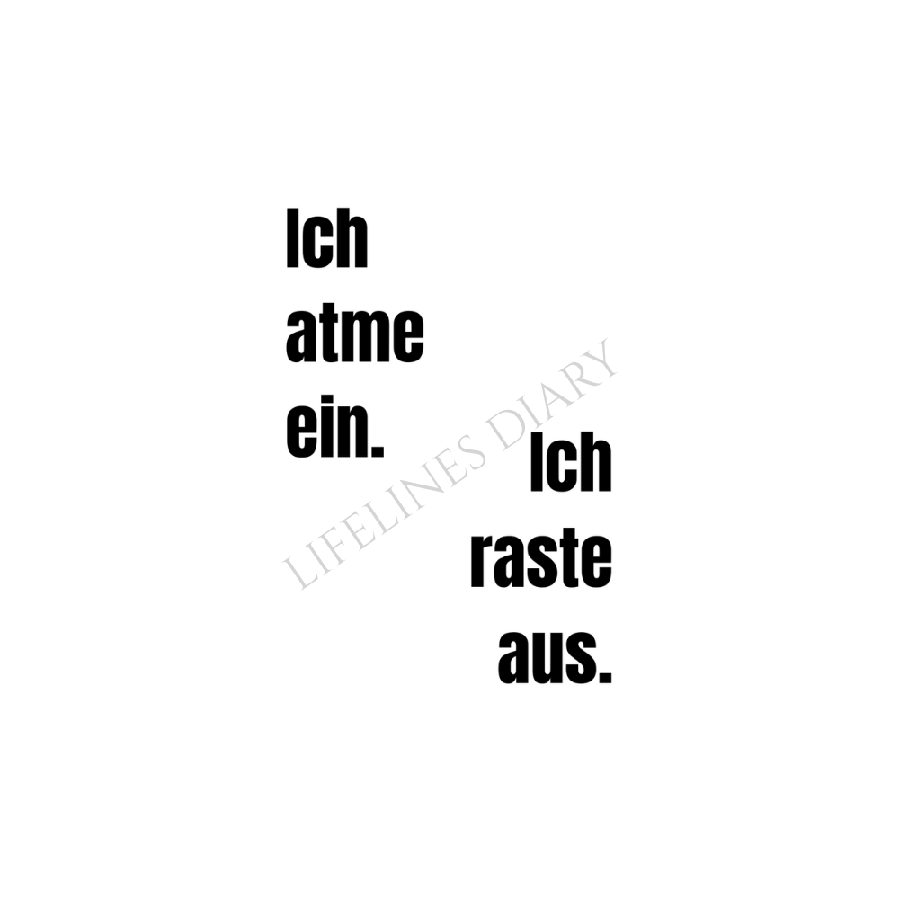 Karte „Ich atme ein – ich raste aus“
