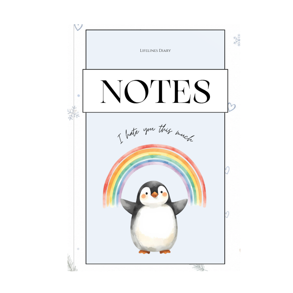 Pinguin Notizbuch