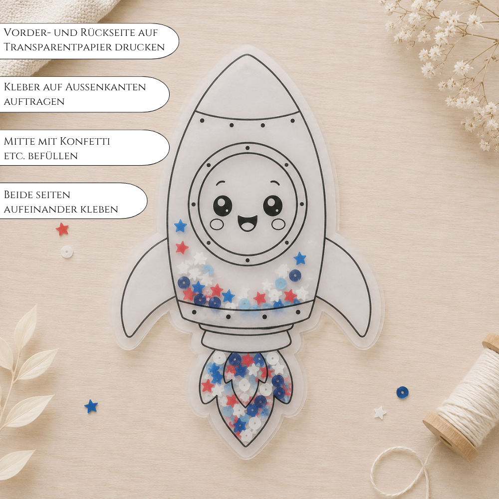 Schüttelkarte Astronaut Bundle – Bild 2