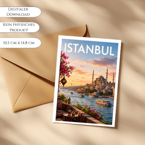 Postkarte Istanbul – Bild 2