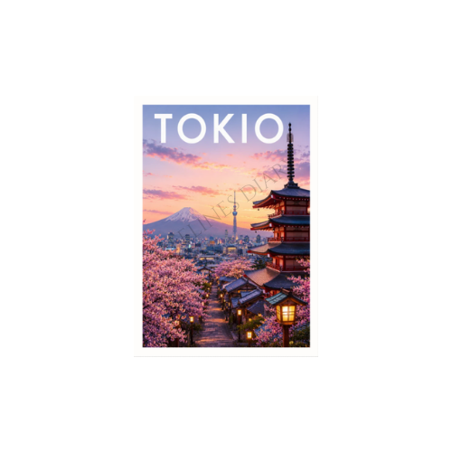 Tokio Postkarte
