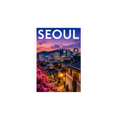 Postkarte Seoul