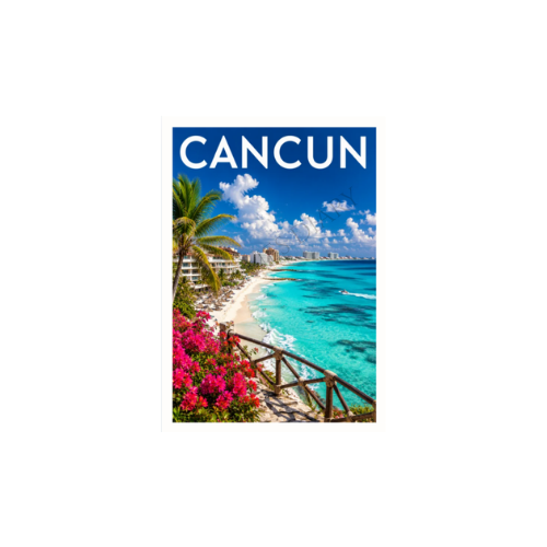 Postkarte Cancún