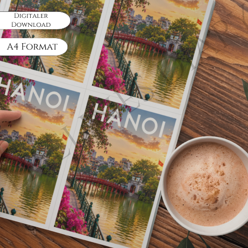 Postkarte Hanoi – Bild 4