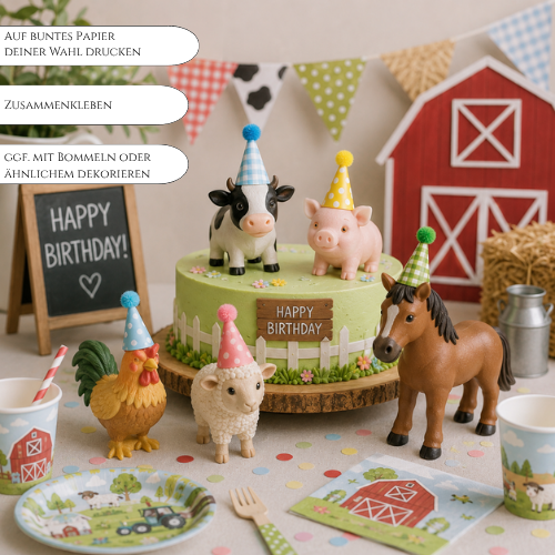 Mini Partyhüte – Bild 7