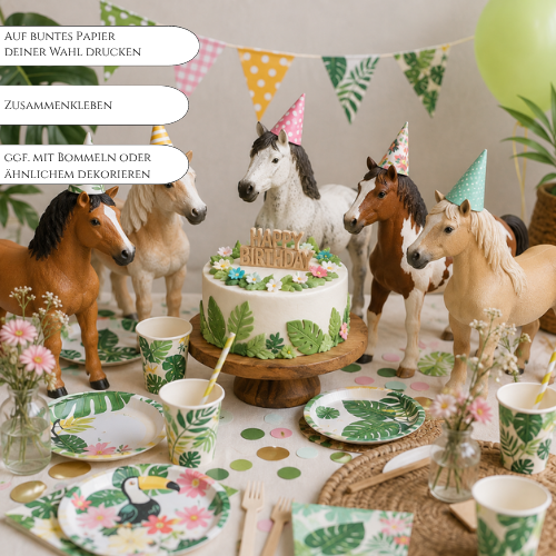 Mini Partyhüte – Bild 6