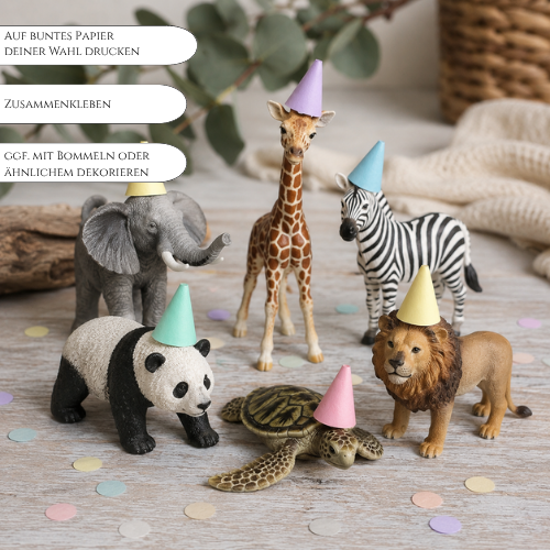 Mini Partyhüte – Bild 2