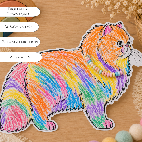 Katzen Bastelvorlagen – Bild 8