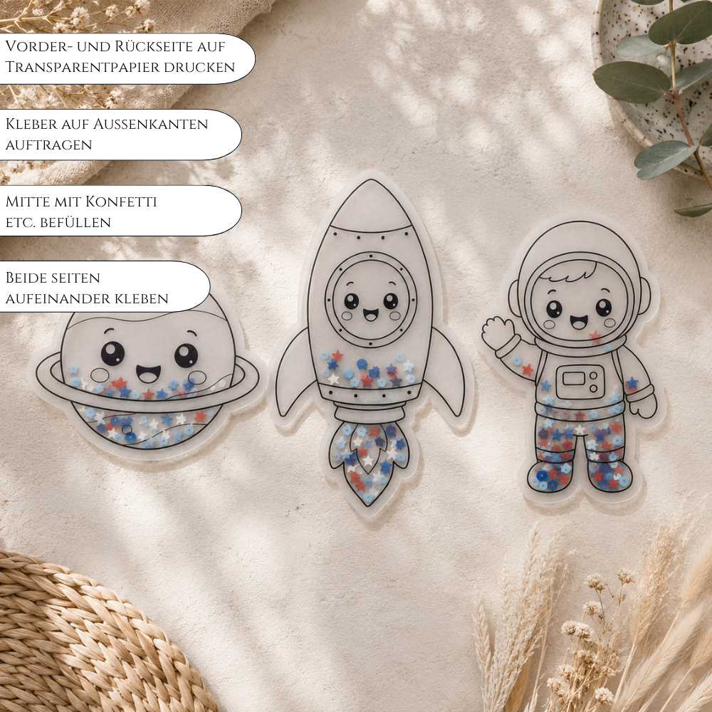 Schüttelkarte Astronaut Bundle – Bild 4