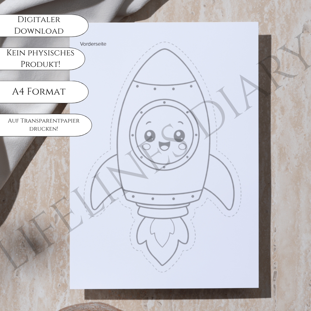 Schüttelkarte Astronaut Bundle – Bild 14