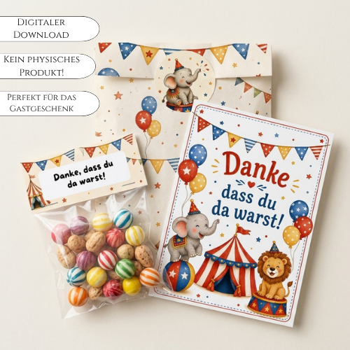 Zirkus Geburtstag Bundle – Bild 3