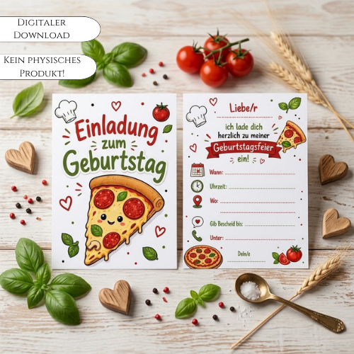 Pizza Geburtstag Bundle – Bild 3