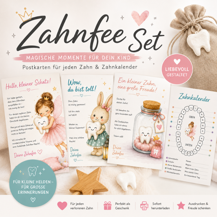 Zahnfee Karten