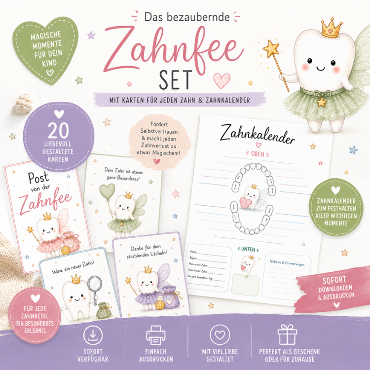 Zahnfee Karten