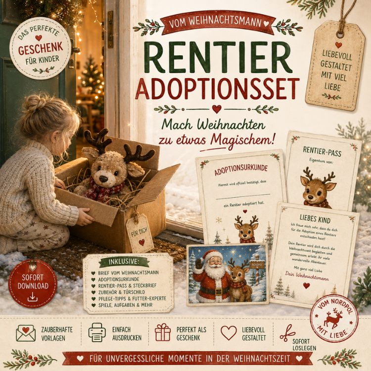 Rentier Adoptionsset