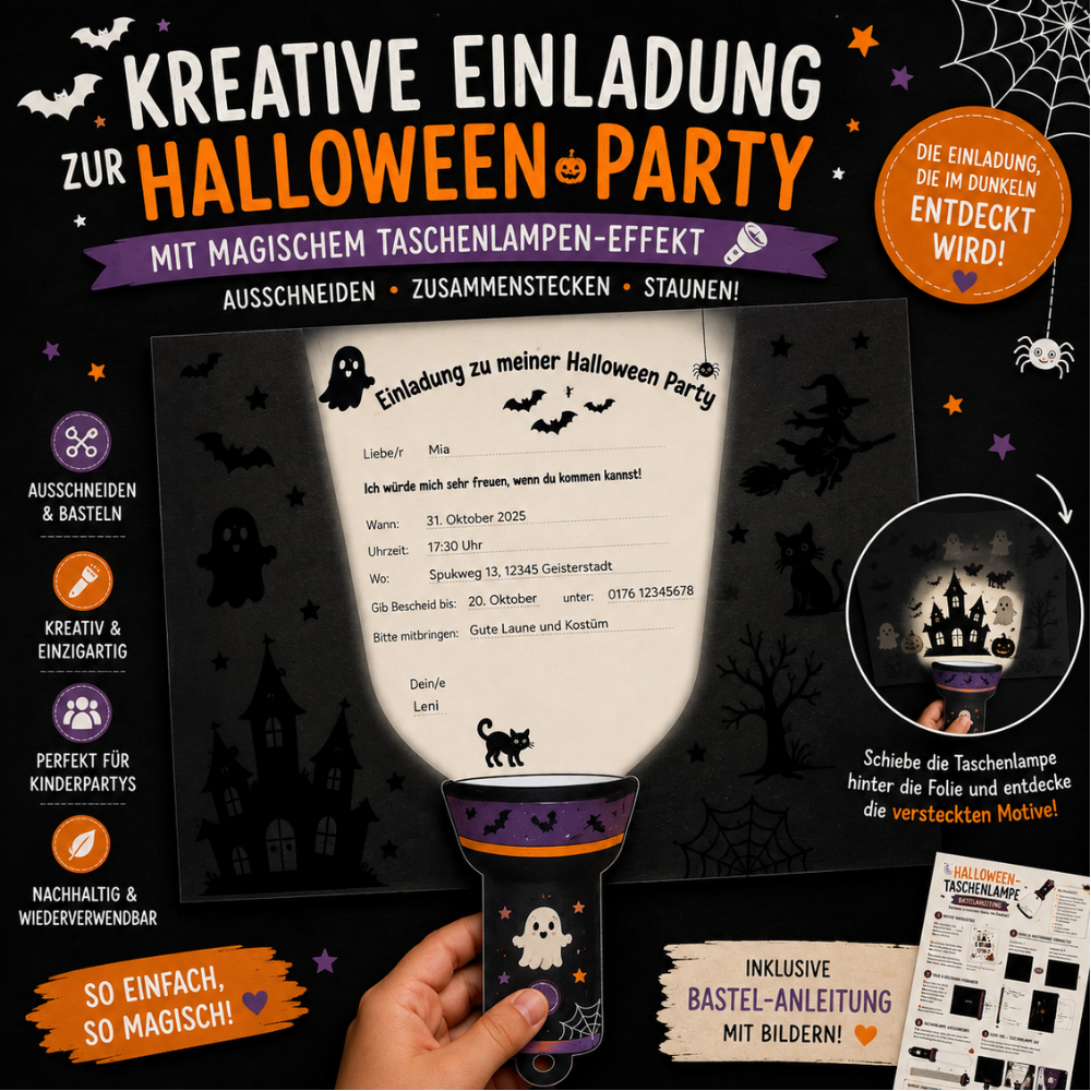 Halloween Party Einladung